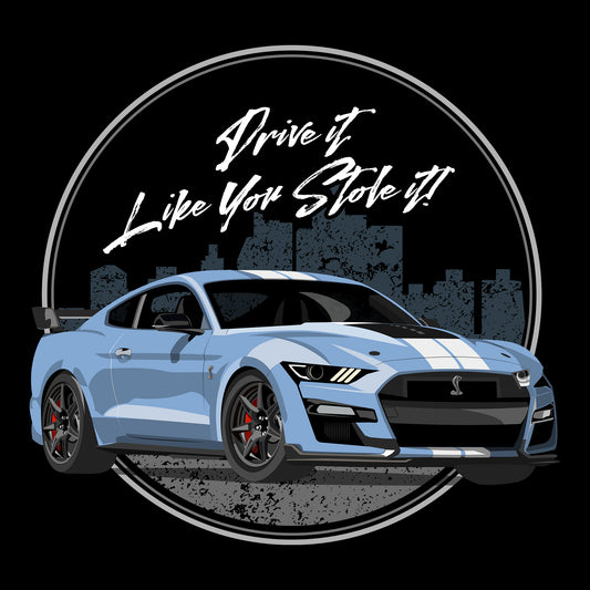 22 Blue Ford Shelby GT500 Heritage Mustang DTF
