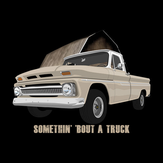 65 Fawn Chevy C10 Pickup DTF Design