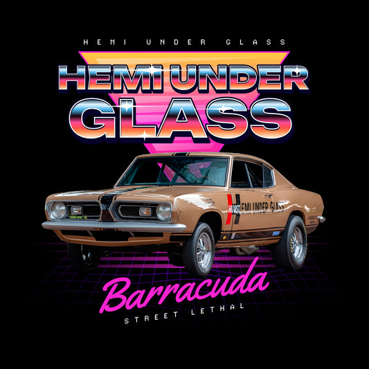 Hemi Under Glass Dark Grey Bella+Canvas T-Shirt