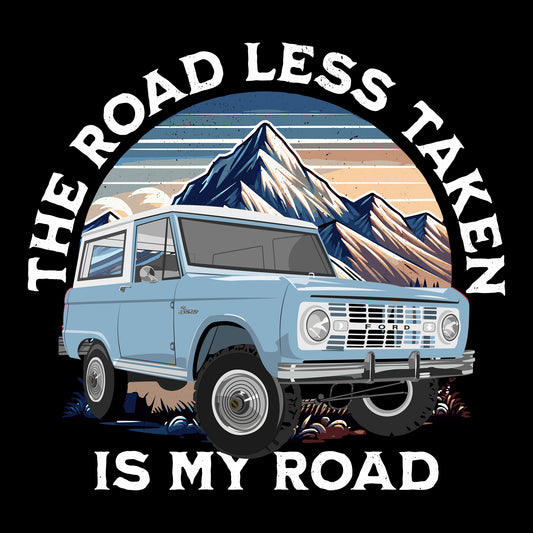 66 Skylight Blue Ford Brono Slate Bella+Canvas T-Shirt