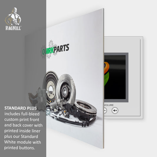 7in Standard Hardcover Video Brochure