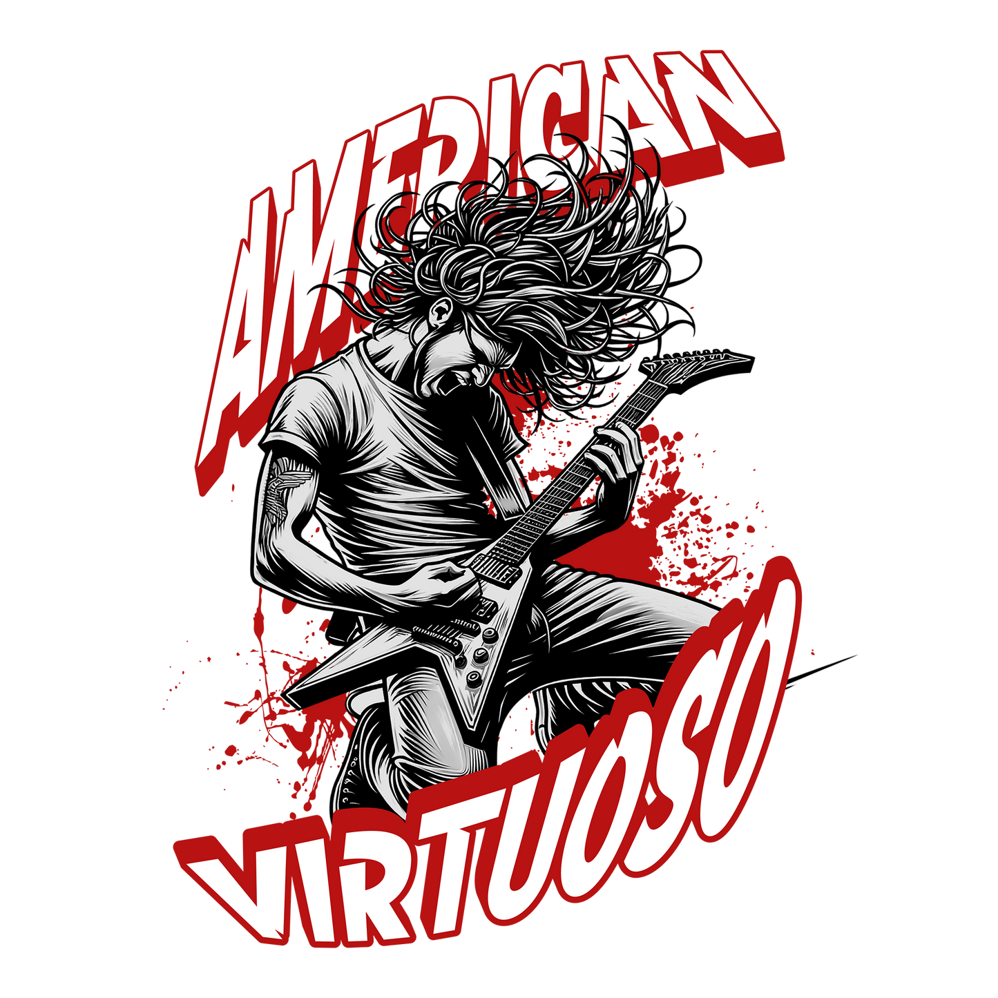 American Virtuoso DTF Design