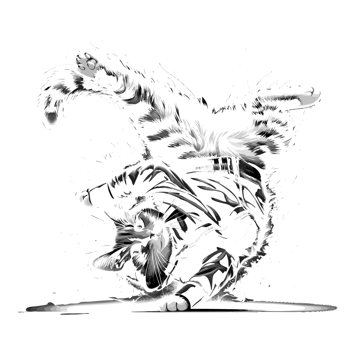 B-Boy Tigger DTF Design