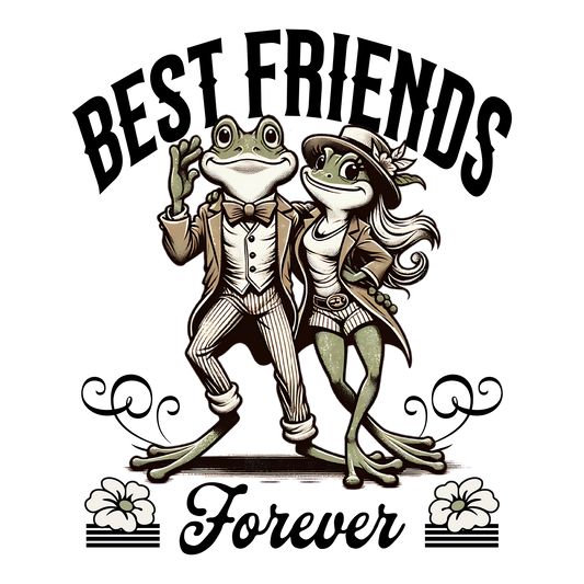 Best Friends DTF Transfer