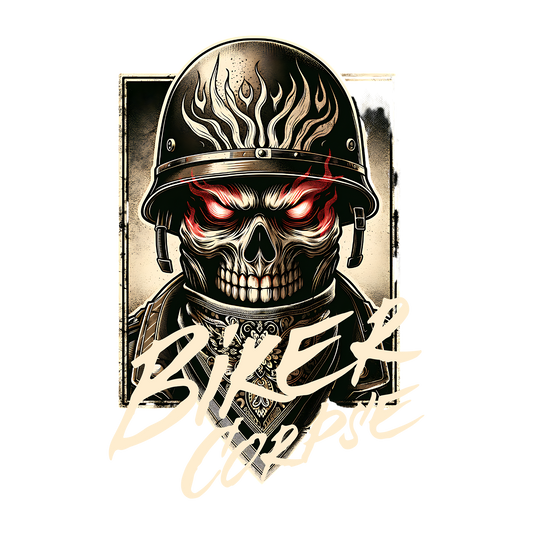 Biker Corpse DTF Transfer
