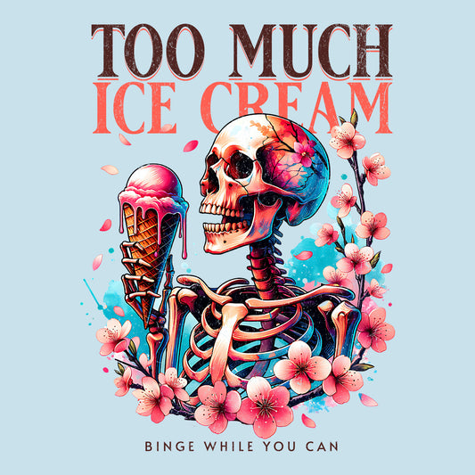 Binge While You Can Peach Bella + Canvas T-Shirt