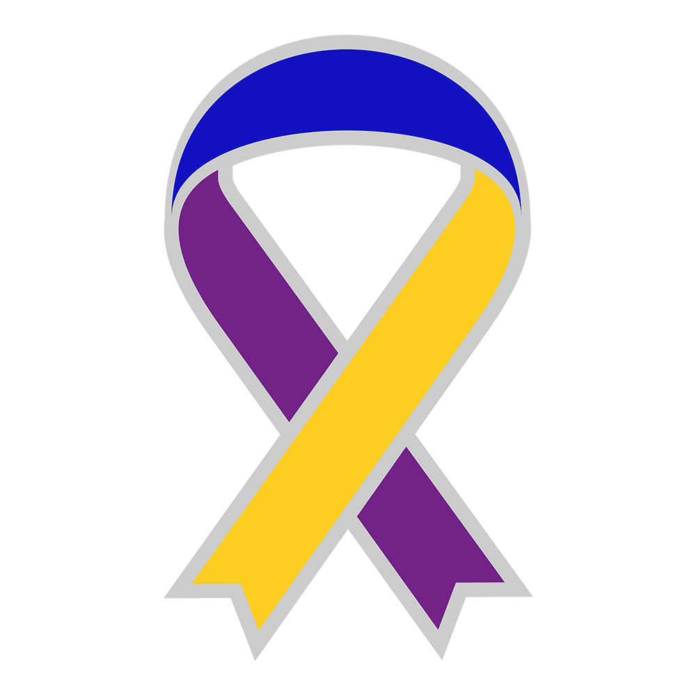 Bladder Cancer Ribbon DTF Design