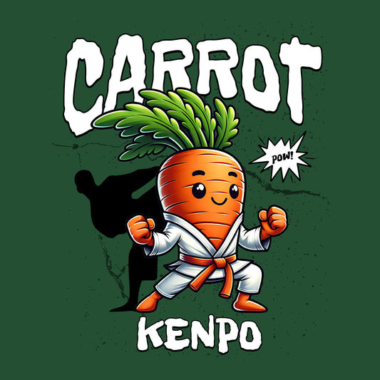 Carrot Kenpo Evergreen Bella+Canvas T-Shirt