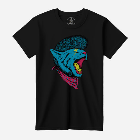 Cat Punk DTF Transfer