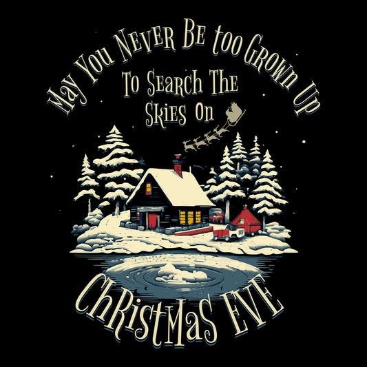 Christmas Eve Navy Bella+Canvas T-Shirt