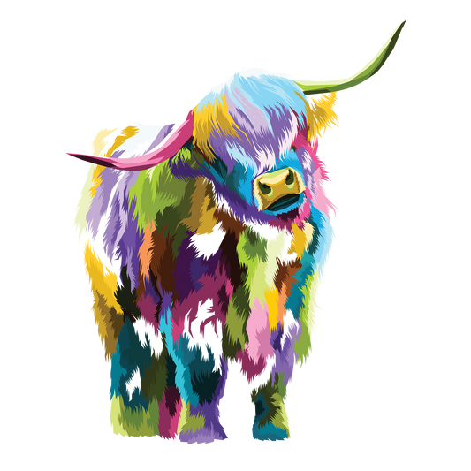 Color Buffalo DTF Transfer