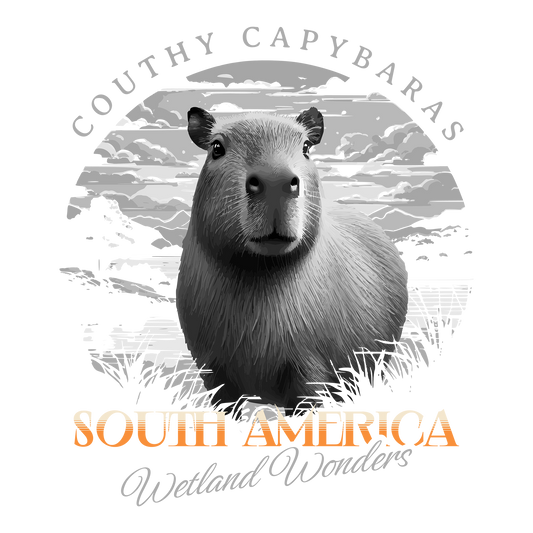 Couthy Capybaras DTF Transfer