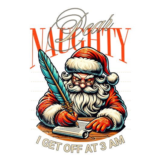 Dear Naughty DTF Transfer