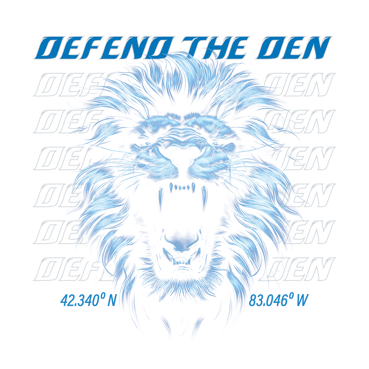 Defend the Den DTF Design
