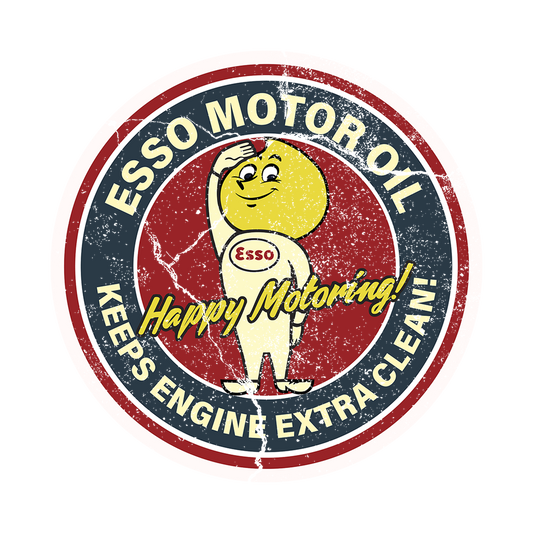 Esso Man DTF Transfer