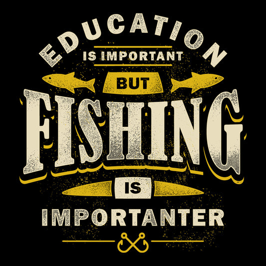 Fishing Education True Royal Next Level T-Shirt