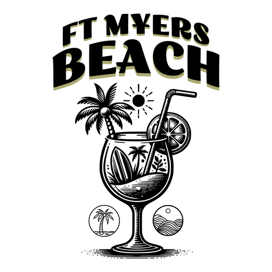 Fort Myers Beach DTF Transfer