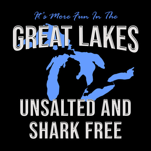 Great Lakes Black Bella+Canvas T-Shirt