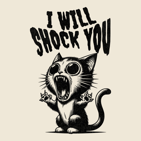 I Will Shock You Sand Next Level T-Shirt