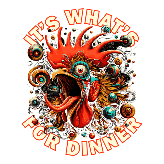 It's What's for Dinner DTF Transfer