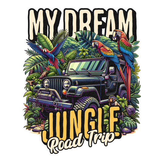 Jungle Road Trip DTF Transfer