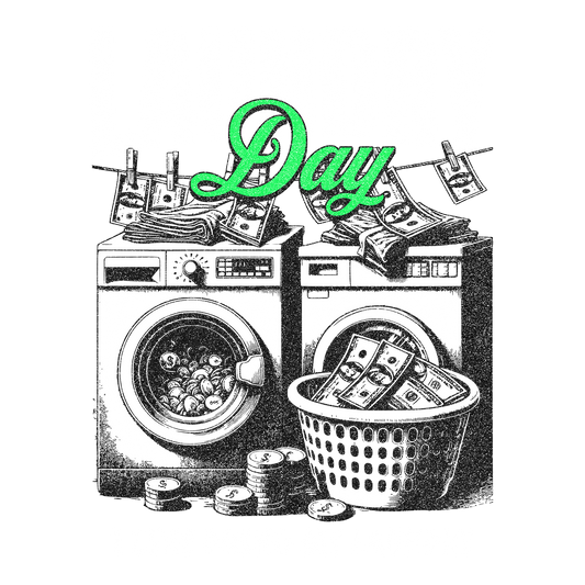 Laundry Day DTF Transfer