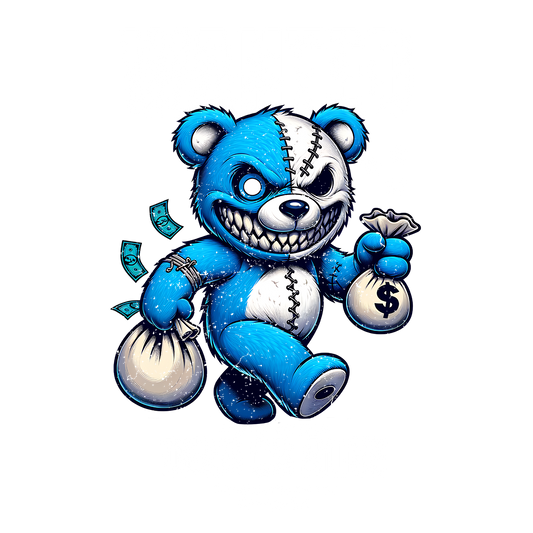 One-eyed Ted DTF Transfer