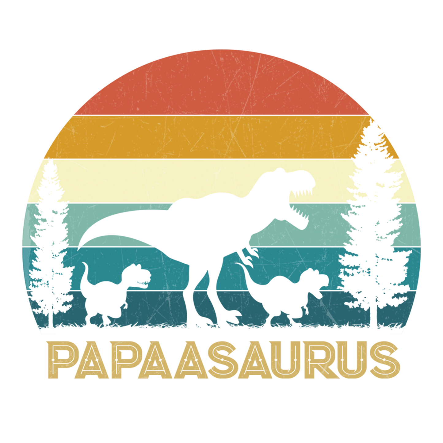 Popasaurus DTF Design