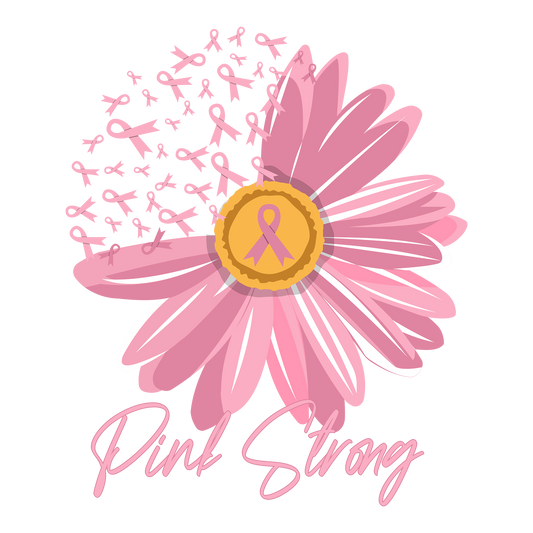 Pink Strong DTF Transfer