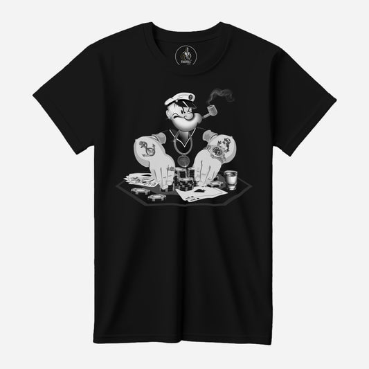 Popeye the Gamblin' Man DTF Transfer