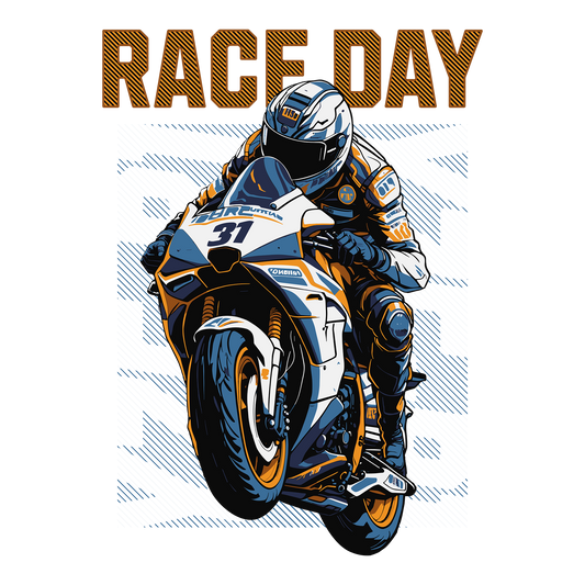 Race Day DTF Transfer