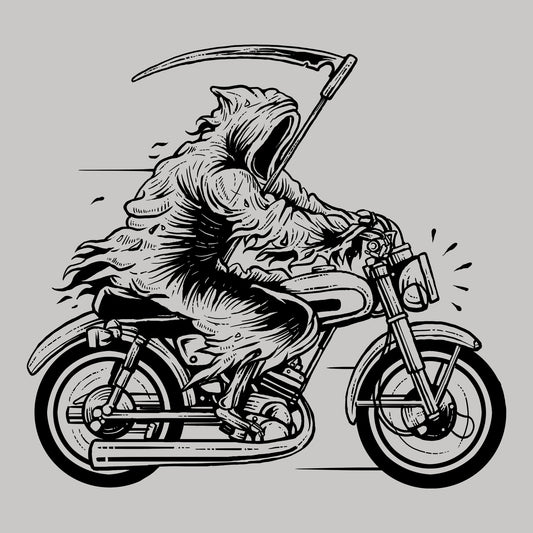 Reaper Racer Natural Bella+Canvas T-Shirt