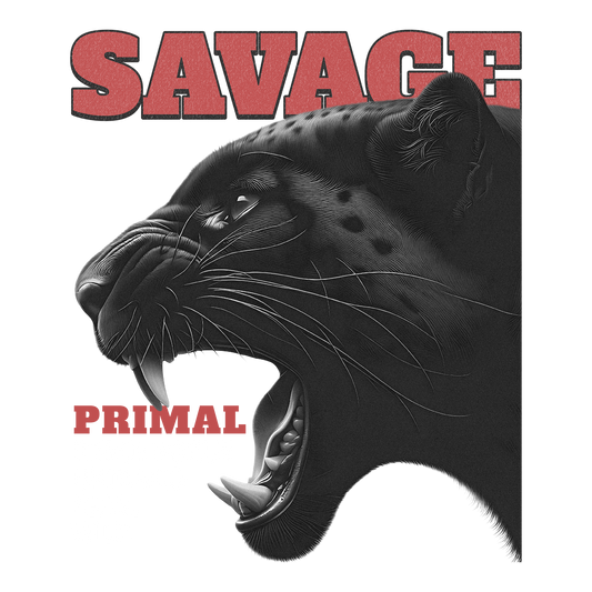 Savage Cat DTF Transfer