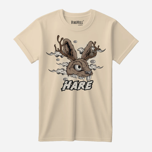 Scary Hare Black Port & Company T-Shirt