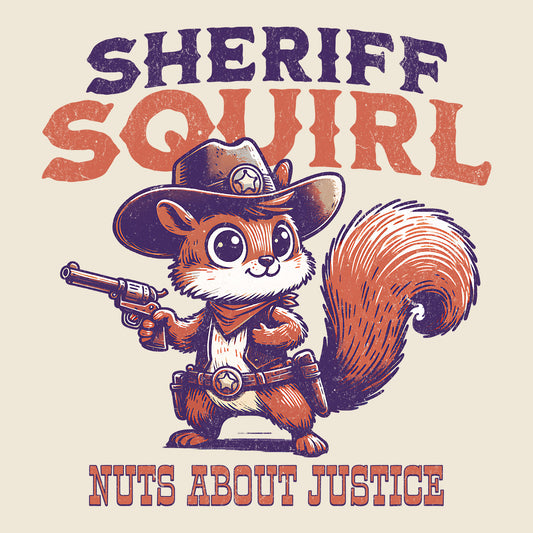 Sheriff Squirl Mint Bella Canvas T-Shirt