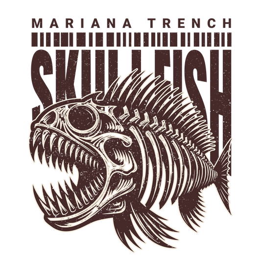 Skullfish DTF Transfer