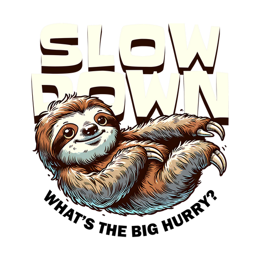 Slow Down DTF Transfer