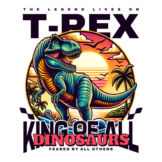 T-Rex Legend DTF Transfer