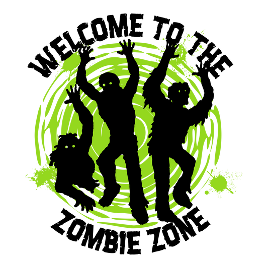 The Zombie Zone DTF Transfer