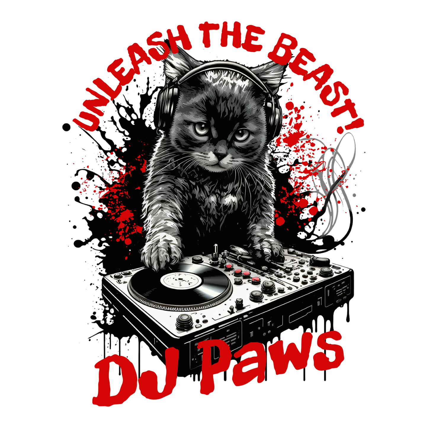 Unleash the Beast DTF Design