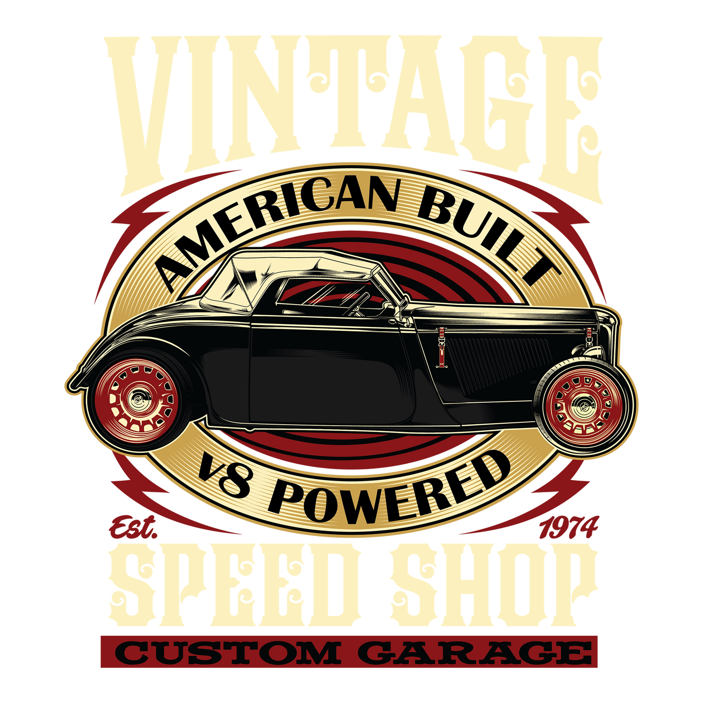 American Built DTF Design