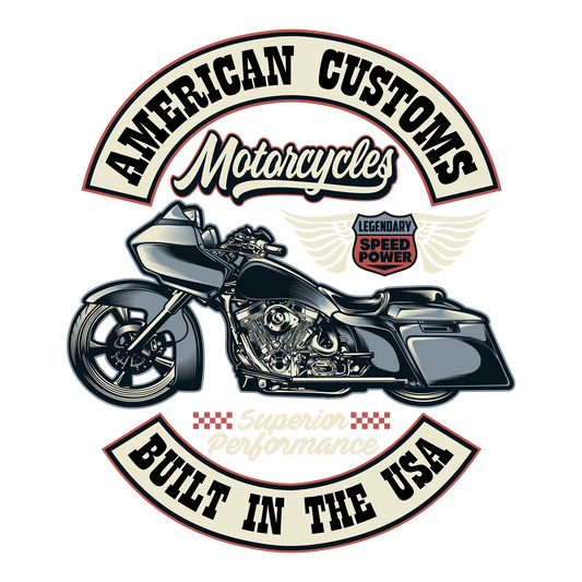 American Customs DTF Transfer