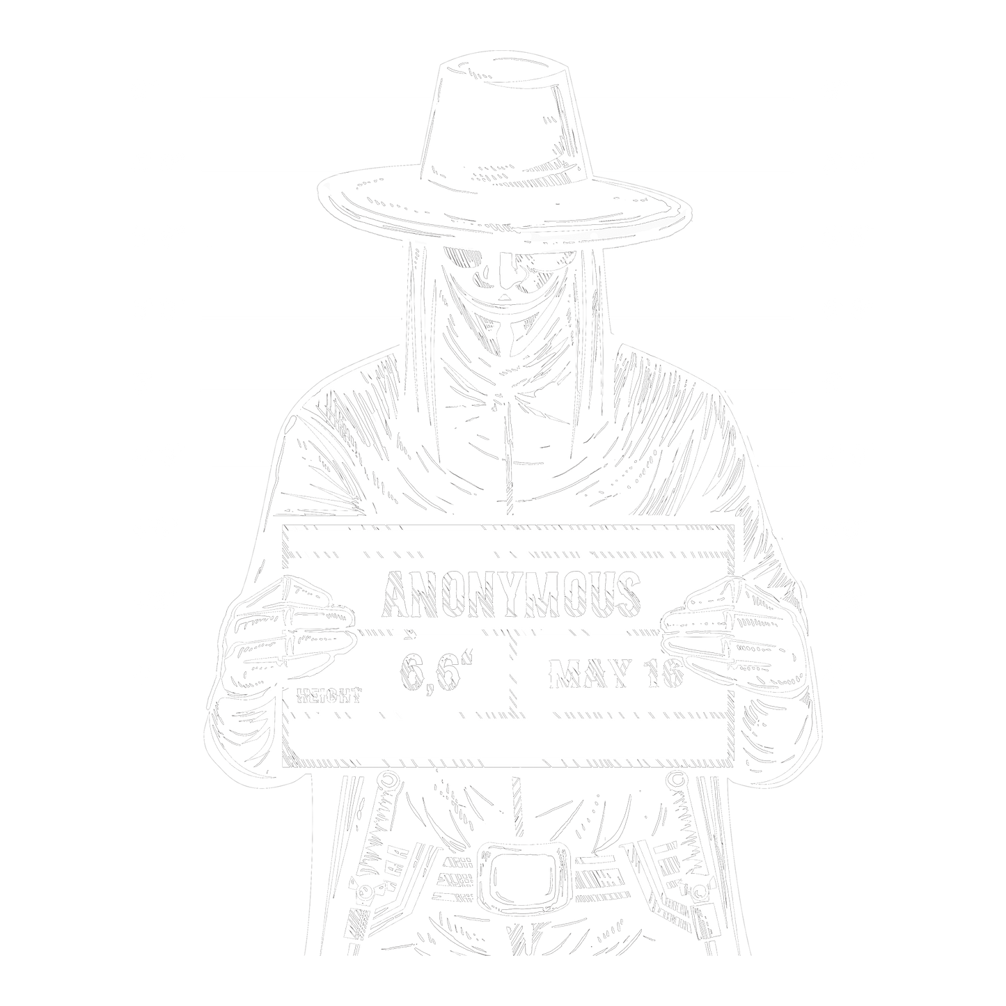 Anonymous DTF Design