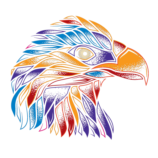 Bald Eagle DTF Transfer