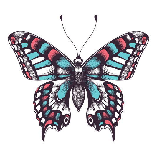 Butterfly DTF Transfer