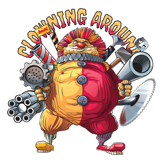 Clowning Around DTF Transfer