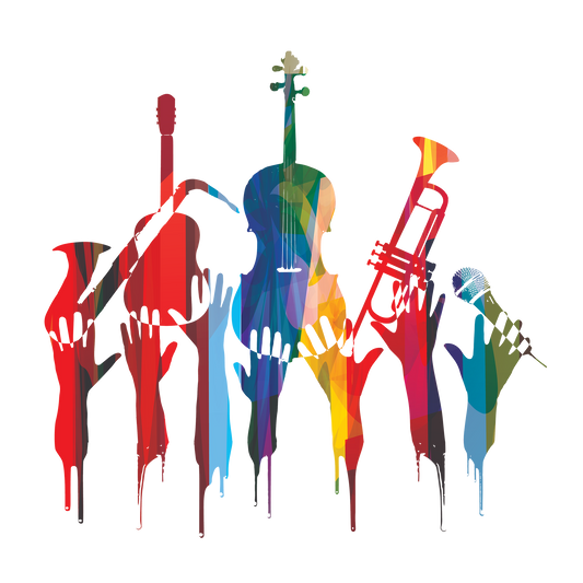 Color Music DTF Transfer