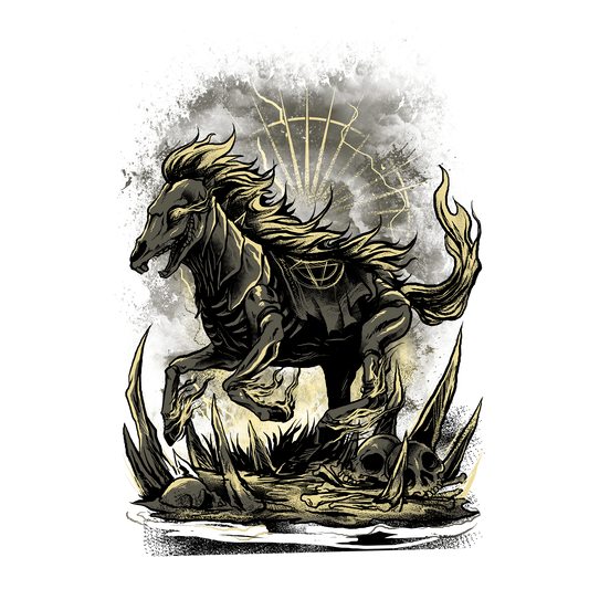 Cursed Horse DTF Transfer