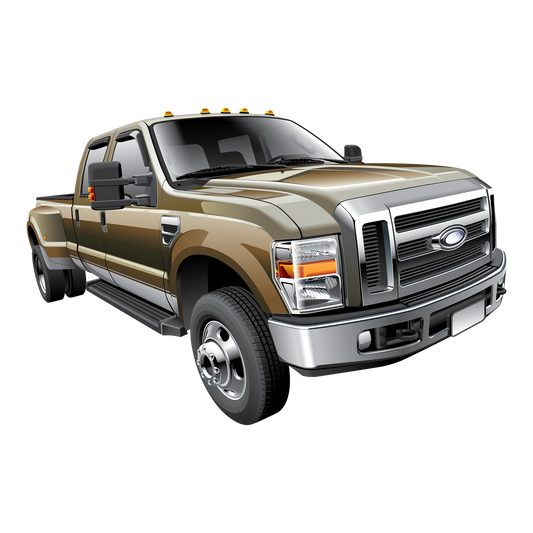 08 Ford F-350 Dually DTF Transfer