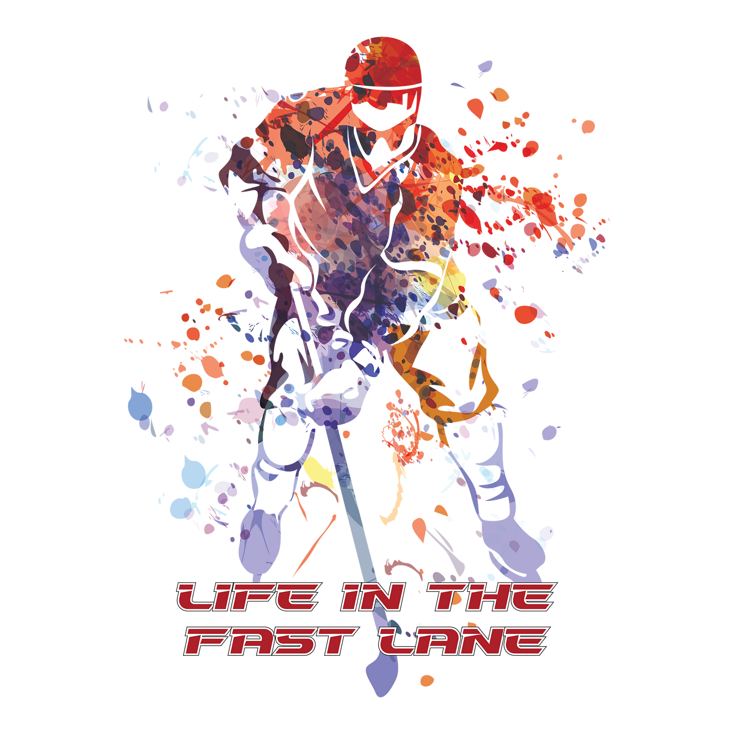 Fast Lane DTF Design